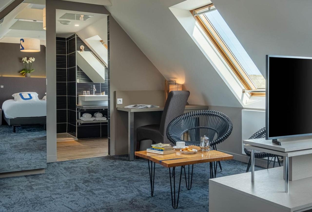 Hostellerie De La Pointe Saint-Mathieu - Spa & Restaurant بلوغونفولان المظهر الخارجي الصورة